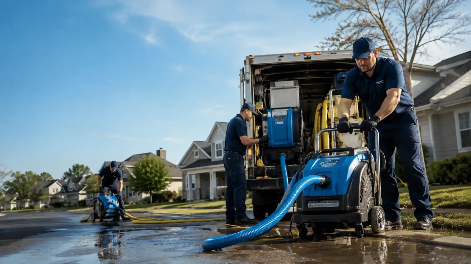 Flood Damage Cleanup in Salt Rock, WV
